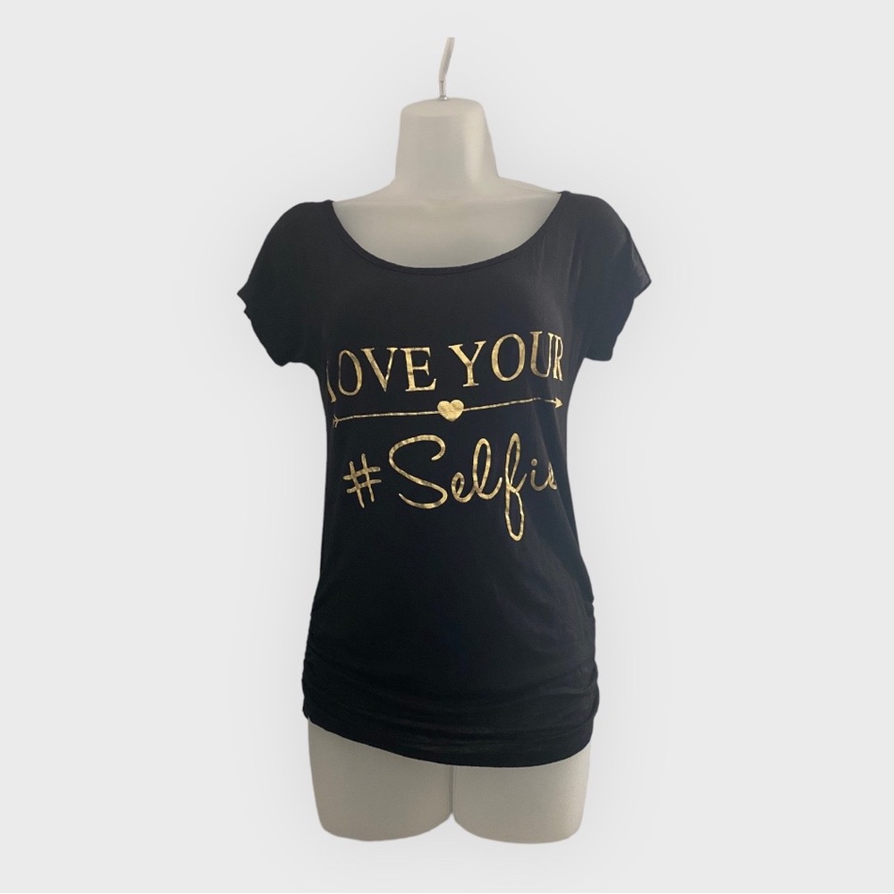 FREE KISSES Top With Leopard Lace